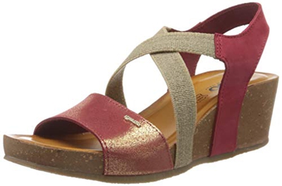 IGI&CO Sandalo Donna DUA 51996, Plateau, Rosso (Rosso 5199633), 36 EU