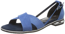 MARCO TOZZI 2-2-28160-34, Sandali con Cinturino alla Caviglia Donna, Blu (Azure Comb 885), 38 EU precio