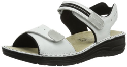 Berkemann Leni 03102-101 - Sandalias de cuero para mujer, color blanco, talla 37, Blanco (Weiß (weiß 101)), 39.5 precio
