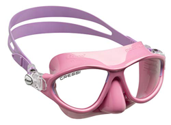 Cressi Moon Kid Mask, Maschera per attività Acquatiche Bambini, Rosa/Lilla, Taglia Unica características