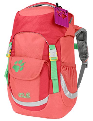 Jack Wolfskin - Zaino unisex per ragazzi Explorer 16, Unisex - Kids, Zaino, 2008241, Rose del deserto, Taglia unica