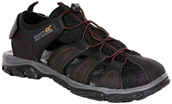 Regatta Westshore II, Sandal Uomo, Black/ClsRed, 47 EU en oferta