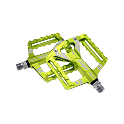 Zeroall Pedali Bici Lega di Alluminio Pedali Bicicletta 9/16" con Superficie Antiscivolo e Cuscinetti sigillati Bike Pedals Piattaforma Pedale da Cicl en oferta