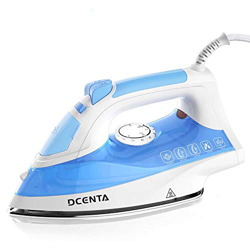 Dcenta Ferro da Stiro a Vapore 2400W 320ml con Antigoccia Protezione Pulizia Automatica 25s Riscaldamento Rapido Vapore Verticale Regolabile características