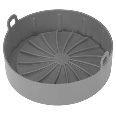 Pentola in silicone per friggitrice ad aria, cestello di ricambio per friggitrice ad aria Friggitrice ad aria rotonda Rivestimento per forno Sostituzi