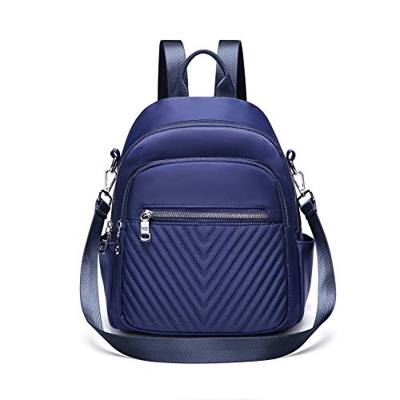 Travistar Zaino Donna Borsa Tracolla 2 In 1 Nylon Impermeabile Zaini Scuola Zaino Piccola Antifurto Per Viaggi Di Scuola Casual Escursionismo Lavoro
