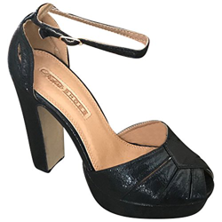 Buffalo, Con Plateau Donna, Nero (Nero ), 40 EU en oferta