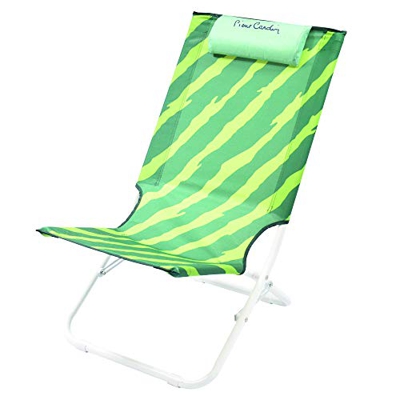 Pierre Cardin, Verde, Linea Haiti, Spiaggina Tolosa, Sdraio Sedia Pieghevole, Giardino Mare, 53x49x73