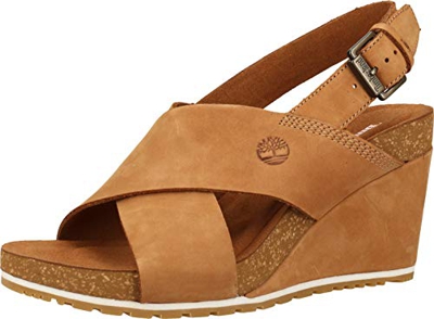 Timberland Capri, Sandalo per Donna 40 Marrone
