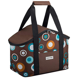 Anndora - Borsa termica da 20 litri, colore: Marrone azzurro en oferta