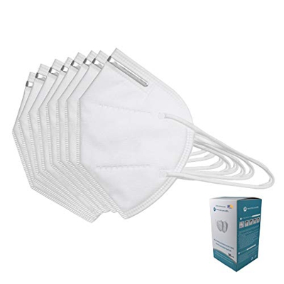 10 Pezzi Costume_Maschere Moda 𝙋rotettiva Unisex Adulto 3D Stampa Modello 50 pezzi copertura per il viso 3-strati a prova di polvere (10PC)