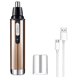 Rifinitore di Precisione per Naso,Orecchie e Sopracciglia,Tagliacapelli Indolore per Uomo e Donna,Nose Hair Trimmer,Ricarica USB,Resistente All'acqua  precio