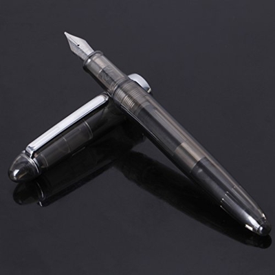 KERDEJAR JINHAO 992 Penna stilografica Trasparente 0,5 mm Articoli di cancelleria Strumenti di Scrittura Regalo Nero