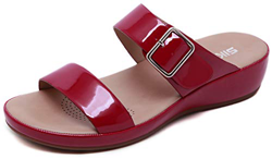 ChayChax Pantofole in Pelle Donna Estivi Sandali Punta Aperta Moda Piattaforma Ciabatte Antiscivolo Scarpe Estive All'aperto, C Rosso, 38 EU características