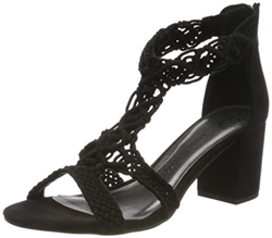 MARCO TOZZI 2-2-28330-24, Sandali con Cinturino alla Caviglia Donna, Nero (Black 001), 41 EU en oferta
