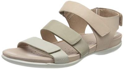 ECCO Flash, Sandali con Cinturino alla Caviglia Donna, Bianco (Shadow White/Gravel/Rose Dust 51809), 38 EU