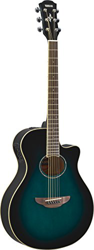 Yamaha APX600 OBB - Chitarra acustica-elettrica, orientale, colore: Blu en oferta