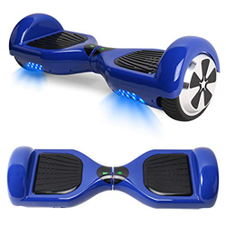 TOEU Hoverboard Scooter Elettrico Autobilanciato, con Bluetooth e Luci LED, Ruote 6,5 Pollici, Motore 2 x 250W en oferta