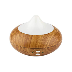 Auveach Diffusore di Aromi 210ml Umidificatore a Ultrasuoni per Aromaterapia di Diffusore Oli Essenziali Grano di legno 7 LED en oferta