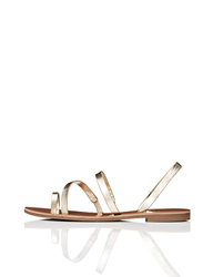 find. Sandali alla Schiava Multi-Strap Donna, Oro (Gold), 39 EU características