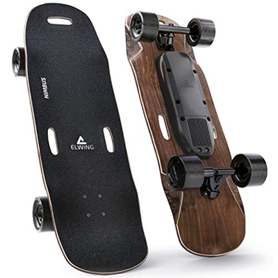 Elwing Boards - Skateboard Elettrico Modulabile - Powerkit Nimbus Sport - Motore Semplice 32Km/h - Batteria a Lunga Durata 36 Km - IP65 Resistente all
