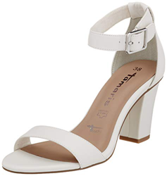 Tamaris 1-1-28047-24, Sandali con Cinturino alla Caviglia Donna, Bianco Pelle 117, 38 EU características