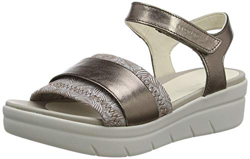 Stonefly Aqua III 7 Tex/Laminated Lth, Sandali con Chiusura sul Retro Donna, Grigio (Taupe Gray 423), 40 EU características