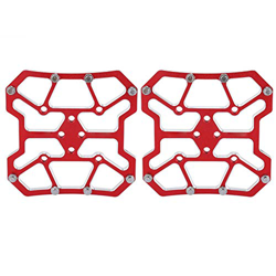 Aigend Clipless Piattaforma Adattatori per Bicicletta Pedale, 90 x 90 x 1 mm, 1 Paio di Adattatori per Pedale Universale Anti-ruggine, per Mountain Bi características