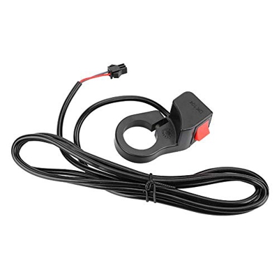 Dilwe Interruttore Manubrio per Scooter, in PVC Universale Interruttore on/off per Manubrio Moto 22,5 mm Elettrico Interruttore a bilanciere per Moto 