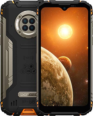 DOOGEE S96 Pro Rugged Smartphone Super visione notturna,8 GB + 128 GB, 6.22 Pollici HD+, Fotocamera quadrupla da 48 MP, 6350 mAh Big Batteria, 4G Dual