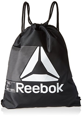 Reebok Act Fon Gymsack, Sacca Da Palestra Unisex - Adulto, Nero (Negro), Taglia Unica (24x15x45 centimeters (W x H x L))