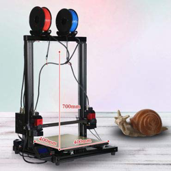 Vivedino Formbot T-Rex 3.0 - Doppio estrusore IDEX - 400 x 400 x 700 mm características