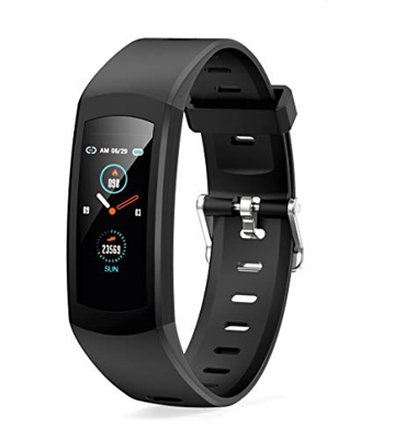 Novasmart -runR ONE Fitness Tracker, Activity Tracker, display a colori, cardiofrequenzimetro e pressione sanguigna, monitoraggio del sonno, contacalo
