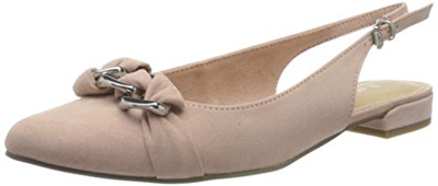 MARCO TOZZI 2-2-29402-24, Sandali con Cinturino alla Caviglia Donna, Rosa (Rose 521), 38 EU