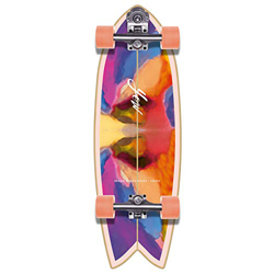 Yow Coxos 31" Dream Waves Series Surfskate Skateboard, Adulti Unisex, Multicolore (Multicolore) en oferta