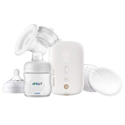 Philips Avent SCF396/11 - Pompa per il latte elettrica, con cuscinetto in silicone flessibile, batteria ricaricabile, con motore silenzioso, colore: B características