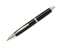 Pilot Pen - Penna stilografica, senza cappuccio, meccanismo a scatto e clip rimovibile, nero precio