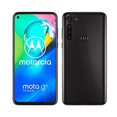 Motorola Moto G8 Power, Batteria 5000 mAh, Display MaxVision FHD+ 6,4", Quad Camera 16MP, Processore Octa-Core, Dual SIM, Speaker Dual Stereo Dolby, 4