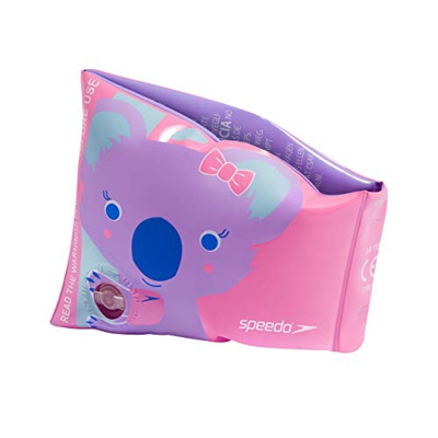 Speedo - Braccioli Per Bambini Con Koala, Colore Rosa/Viola, Taglia 2-6 Anni