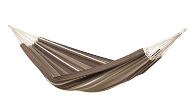 Amazonas Hammock AZ-1019900 Paradiso Amaca, Cafè, Marrone, 360x175x5 cm