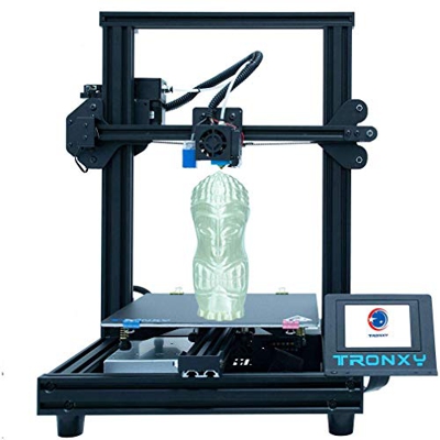 TRONXY stampante 3D XY-2 Pro nuova nuova nuova scheda madre ultra silenziosa + estrusore Titanio, installazione rapida con funzione Resume Printing pe