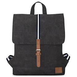 Johnny Urban Zaino Donna Nero/Antracite Lea in Tela di Cotone - Zainetto Piccolo Eleganti - Borsa Zainetti Vintage da 7 Litri per Donna e Uomo - Idror características