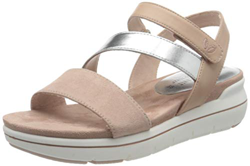 MARCO TOZZI 2-2-28555-24, Sandali con Cinturino alla Caviglia Donna, Rosa (Rose Comb 596), 37 EU en oferta