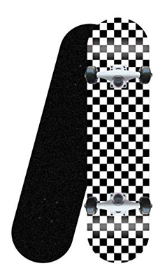 khrodis Skateboard Completo per Principianti, Skateboard a Doppio Calcio in Acero concavo a 8 Strati, Adatto a Bambini, Adolescenti, Adulti, Ragazze e