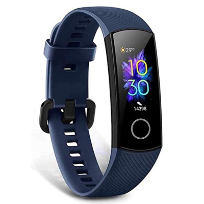 HONOR Band 5 Activity Tracker, Uomo Donna Smartwatch Orologio Fitness Cardiofrequenzimetro da Polso Impermeabile Smart Watch 0.95 Pollice Schermo a Co