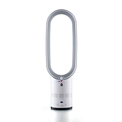 MGKMG Ventilatore Senza Pale Home Desktop Ventaglio Silenzioso Senza Foglie Ventilatore Negativo Ioni dell'Aria Ventilatore Portatile con Timer remoto