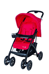 Safety 1st Trendideal Passeggino Reclinabile, Richiudibile con una Mano, Vassoio con Portabibite, Colore Plain Red en oferta