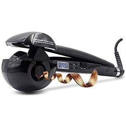 Ferro arricciacapelli automatico in nano-ceramica, ferro arricciacapelli rotante con display LCD, ferro arricciacapelli elettrico con ioni negativi en oferta