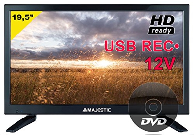 Majestic dvx-2120 hd t2-s2 hd-ready led 19,5" usb rec 12v cam ci+hd classe b