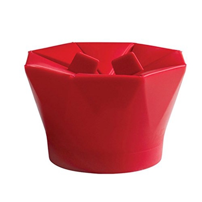 rongweiwang Silicone Microwave Popcorn Maker Popcorn Popper Fatta in casa Delicious Popper Produttore di Popcorn Bowl
